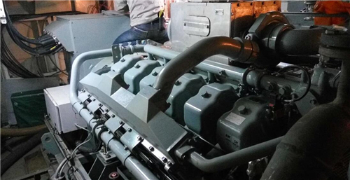 三菱S6R發(fā)動機(jī)運轉(zhuǎn)中的檢測