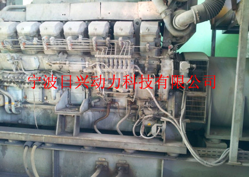 三菱R16柴油發(fā)動(dòng)機(jī)后部裝置的檢測(cè)、修理